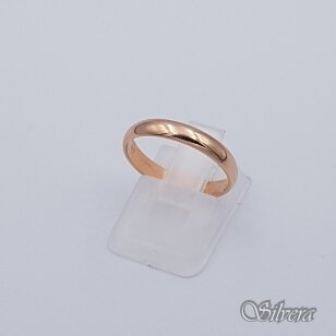 Auksinis vestuvinis žiedas VZ03; 15,5 mm
