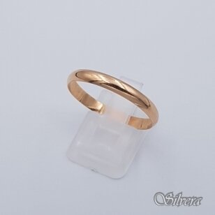 Auksinis vestuvinis žiedas VZ03; 23,5 mm
