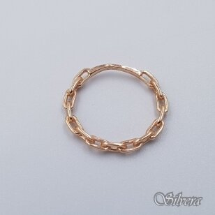 Auksinis žiedas AZ525; 17,5 mm