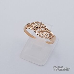 Auksinis žiedas AZ530; 18 mm
