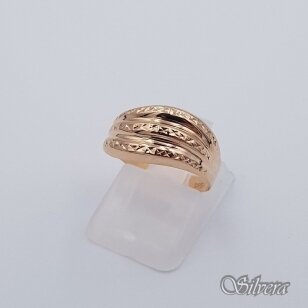 Auksinis žiedas AZ601; 17 mm