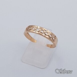 Auksinis žiedas AZ613; 18 mm