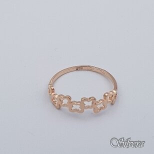 Auksinis žiedas AZ615; 16 mm