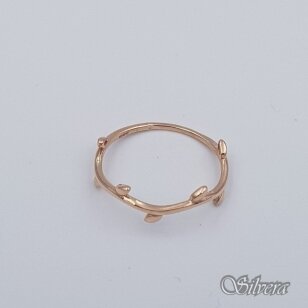 Auksinis žiedas AZ621; 15 mm