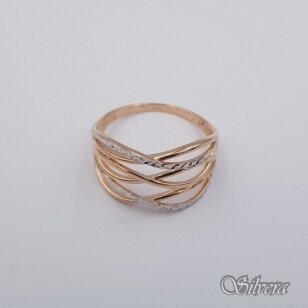 Auksinis žiedas AZ666; 21 mm