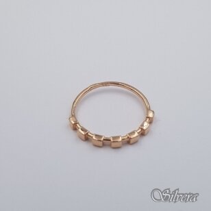 Auksinis žiedas AZ673; 15 mm
