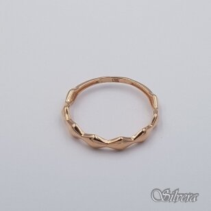 Auksinis žiedas AZ674; 15,5 mm