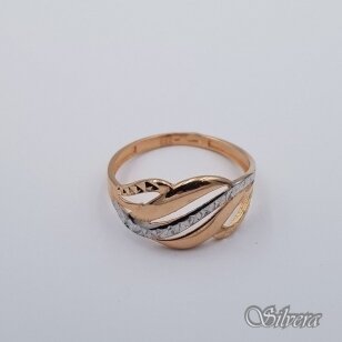 Auksinis žiedas AZ695; 18 mm