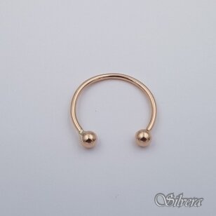 Auksinis žiedas AZ711; 16 mm