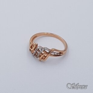 Auksinis žiedas AZ82; 17 mm