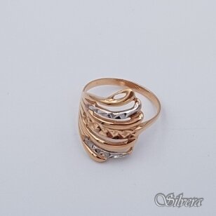 Auksinis žiedas AZ89; 17,5 mm