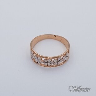 Auksinis žiedas AZ98; 17,5 mm