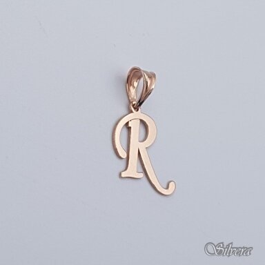 Auksinis pakabukas raidė "R"
