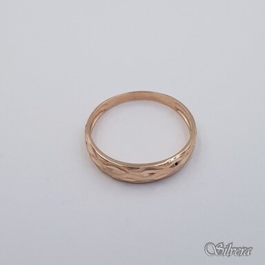 Auksinis žiedas AZ669; 18,5 mm