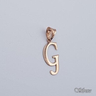 Zelta piekariņš vēstule "G" 1