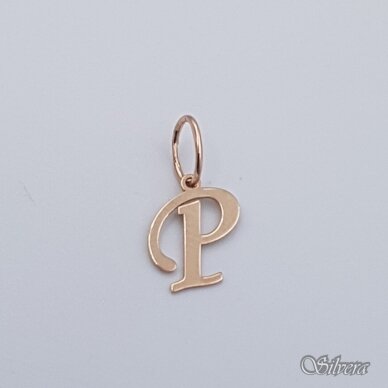 Zelta piekariņš vēstule "P" Zelta piekariņš vēstule "P"