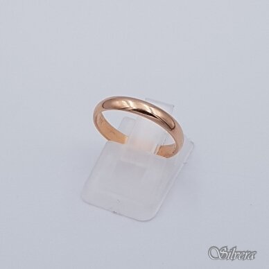 Auksinis vestuvinis žiedas VZ03; 15 mm