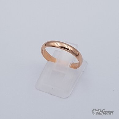 Auksinis vestuvinis žiedas VZ03; 16,5 mm