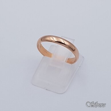 Auksinis vestuvinis žiedas VZ03; 19 mm