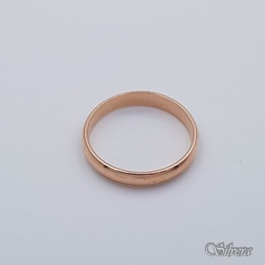 Auksinis vestuvinis žiedas VZ03; 19,5 mm 1