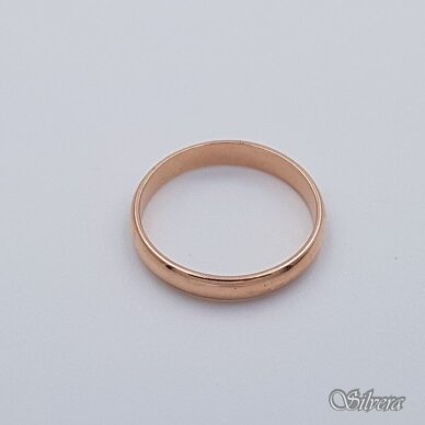 Auksinis vestuvinis žiedas VZ03; 20,5 mm 1