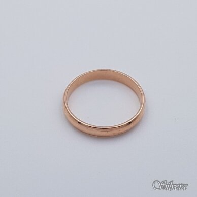 Auksinis vestuvinis žiedas VZ03; 21,5 mm 1