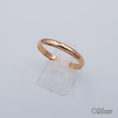 Auksinis vestuvinis žiedas VZ03; 22 mm