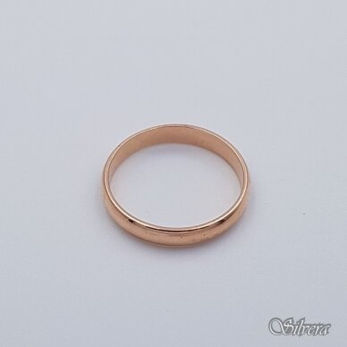 Auksinis vestuvinis žiedas VZ03; 22 mm 1