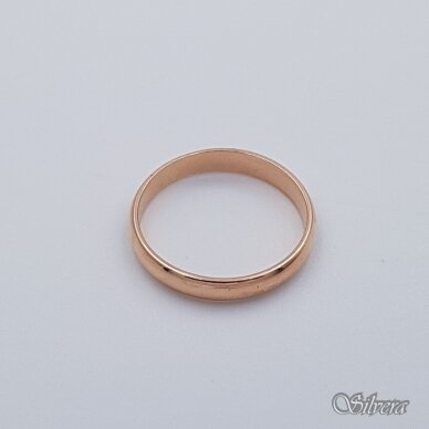 Auksinis vestuvinis žiedas VZ03; 22,5 mm 1