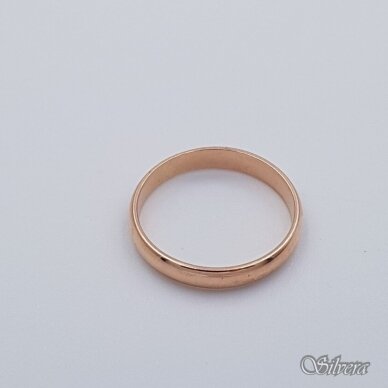 Auksinis vestuvinis žiedas VZ03; 23 mm 1