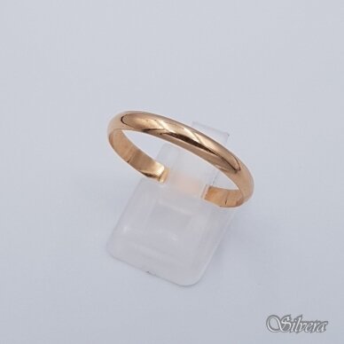 Auksinis vestuvinis žiedas VZ03; 23,5 mm