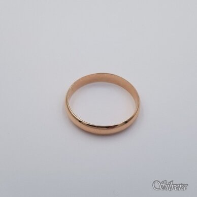 Auksinis vestuvinis žiedas VZ04; 16 mm 1