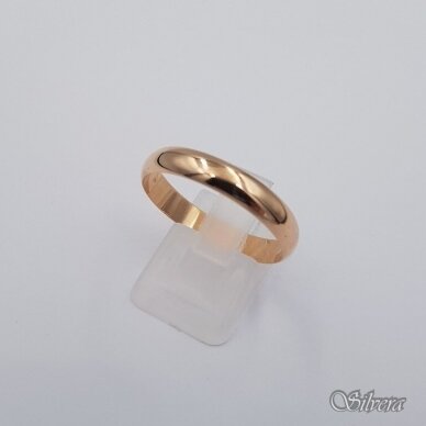 Auksinis vestuvinis žiedas VZ04; 19,5 mm