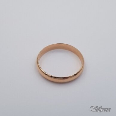 Auksinis vestuvinis žiedas VZ04; 20 mm 1