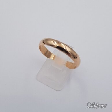 Auksinis vestuvinis žiedas VZ04; 20,5 mm