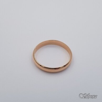 Auksinis vestuvinis žiedas VZ04; 21 mm 1