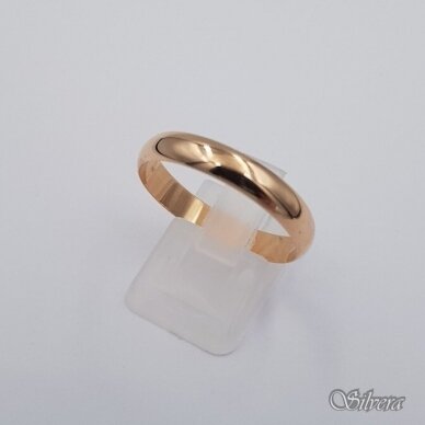 Auksinis vestuvinis žiedas VZ04; 23,5 mm