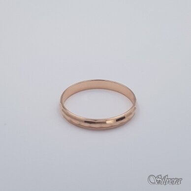 Auksinis vestuvinis žiedas VZ13; 16 mm 1