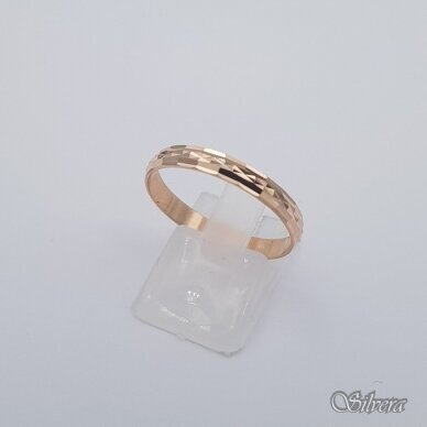 Auksinis vestuvinis žiedas VZ13; 17 mm