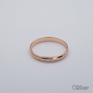 Auksinis vestuvinis žiedas VZ13; 18 mm 1