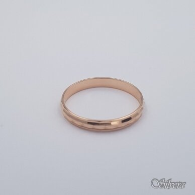 Auksinis vestuvinis žiedas VZ13; 18,5 mm 1