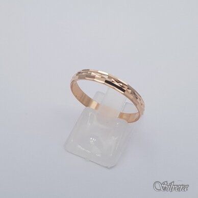 Auksinis vestuvinis žiedas VZ13; 19 mm