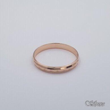 Auksinis vestuvinis žiedas VZ13; 19 mm 1