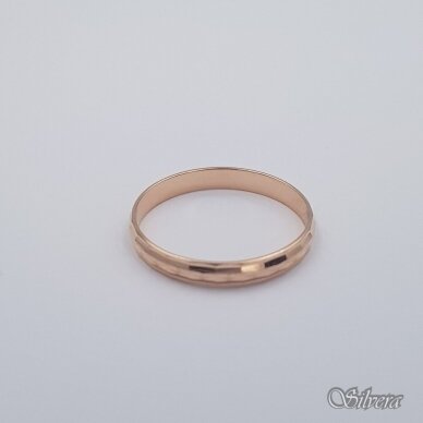 Auksinis vestuvinis žiedas VZ13; 20 mm 1