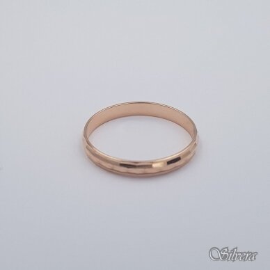 Auksinis vestuvinis žiedas VZ13; 20,5 mm 1