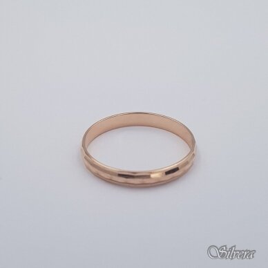 Auksinis vestuvinis žiedas VZ13; 21 mm 1