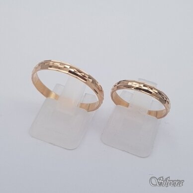 Auksinis vestuvinis žiedas VZ13; 23 mm 2