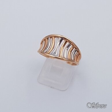 Auksinis žiedas AZ152; 18,5 mm