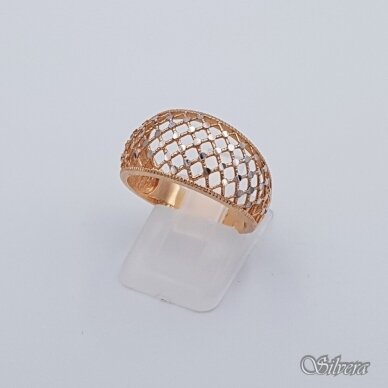 Auksinis žiedas AZ154; 18,5 mm
