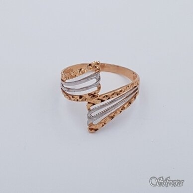 Auksinis žiedas AZ197; 20 mm 1